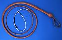 8ft Saddle Tan 12 plait Indiana Jones Bullwhip 2A